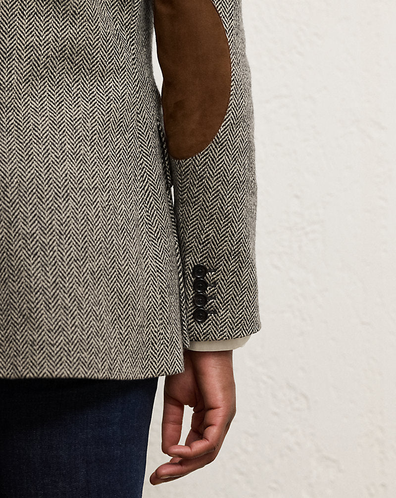The Tweed Jacket Black/Cream