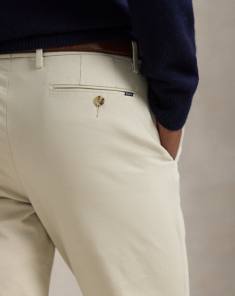 Stretch Slim Fit Chino Trouser Basic Sand