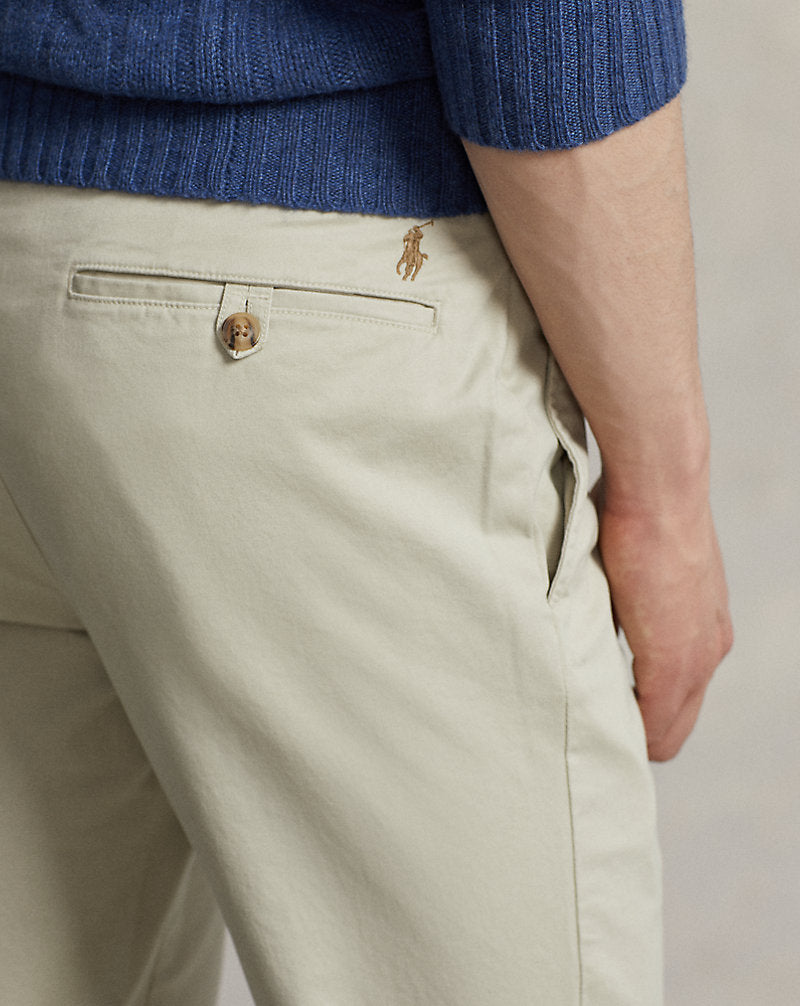 Stretch Slim-Fit Twill Trouser Classic Stone