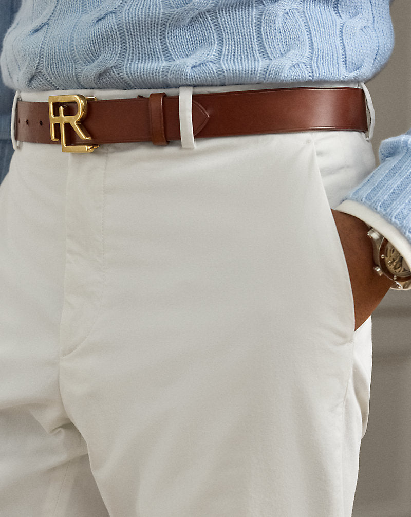 Straight Fit Stretch Chino Trouser Optic White