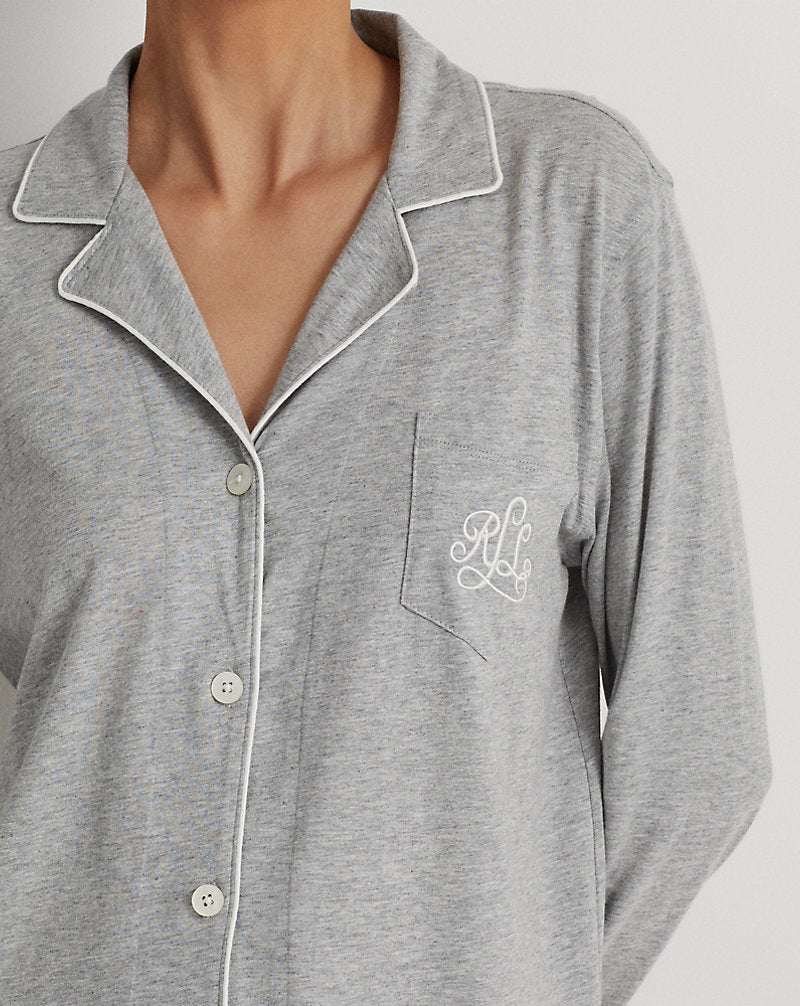 Jersey Sleep Shirt Grey