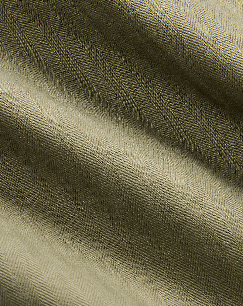 Herringbone Field Cargo Trouser Olive