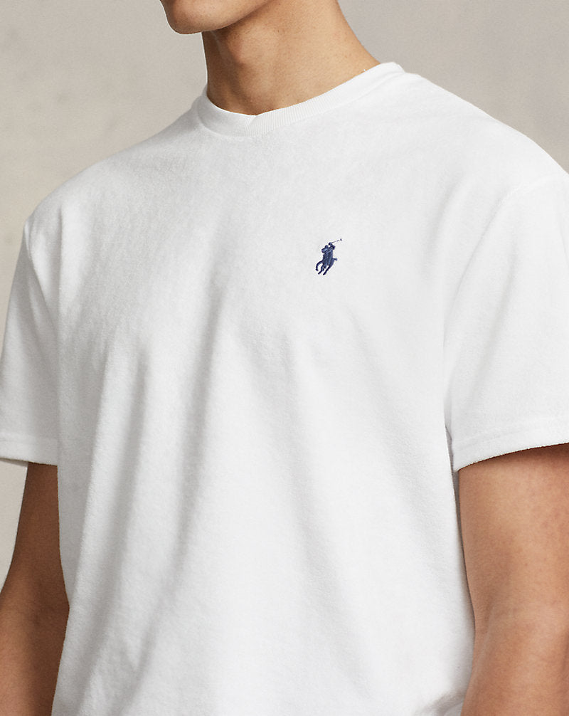 Classic Fit Terry T-Shirt White