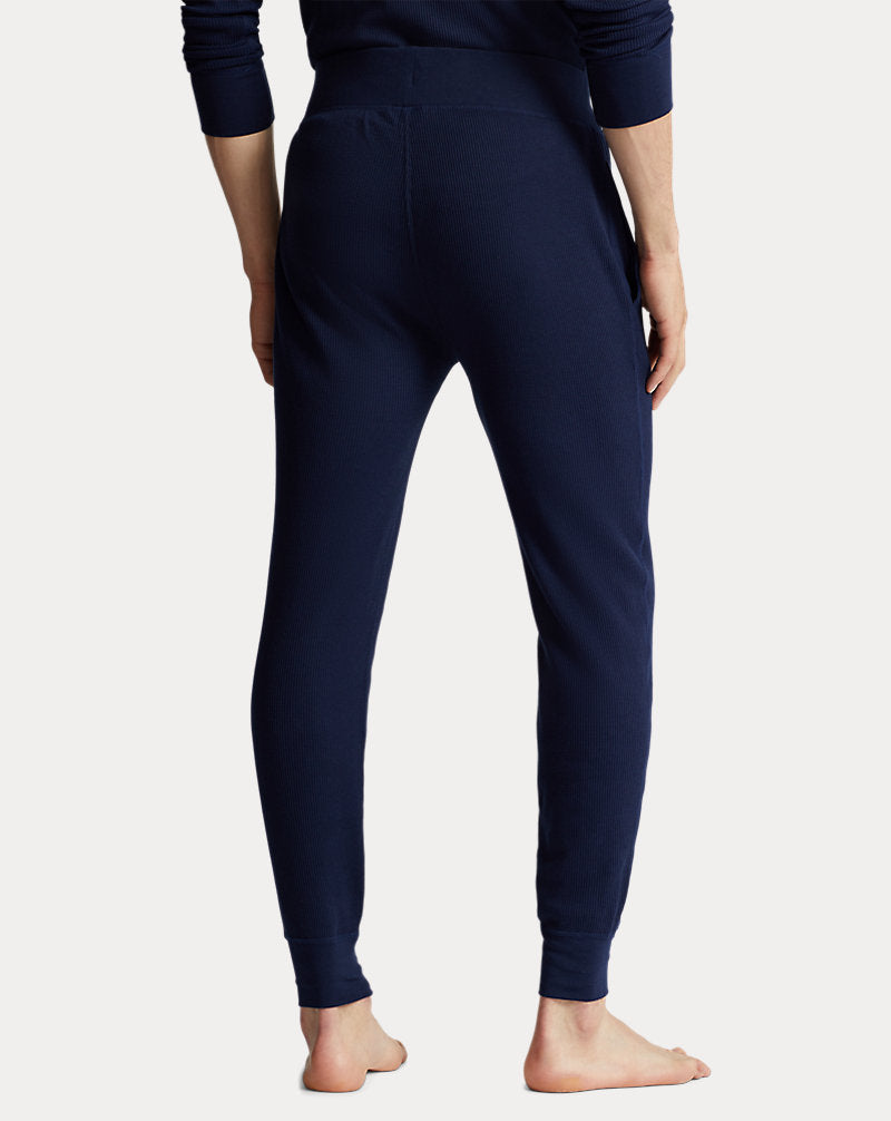 Waffle-Knit Sleep Jogger Cruise Navy