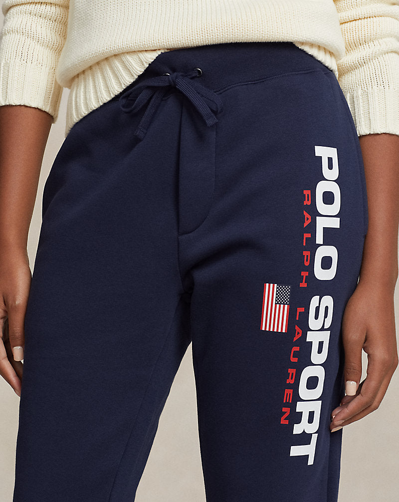Polo Sport Fleece Joggers Cruise Navy/White