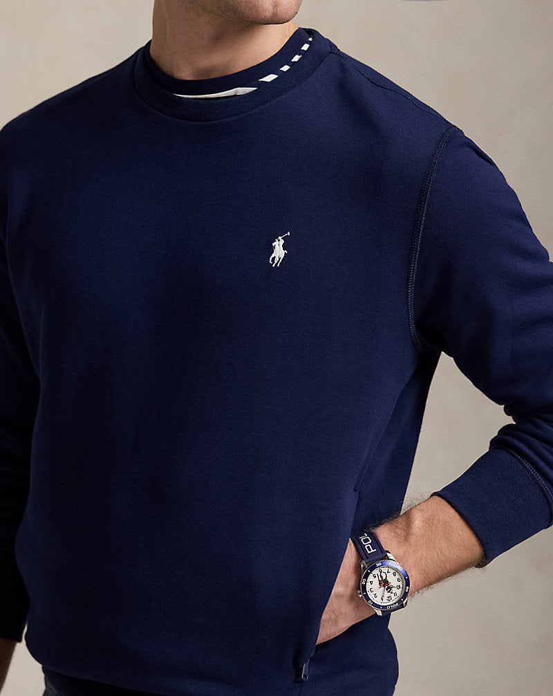 Classic Fit Performance Sweatshirt Refined Navy