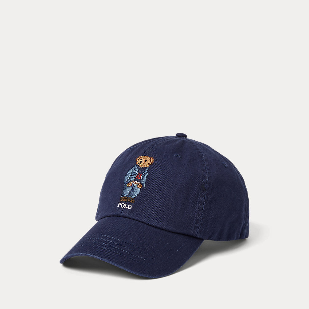 Polo Bear Twill Ball Cap Newport Navy