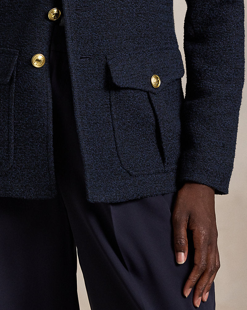 Boucl¨¦ Blazer Navy