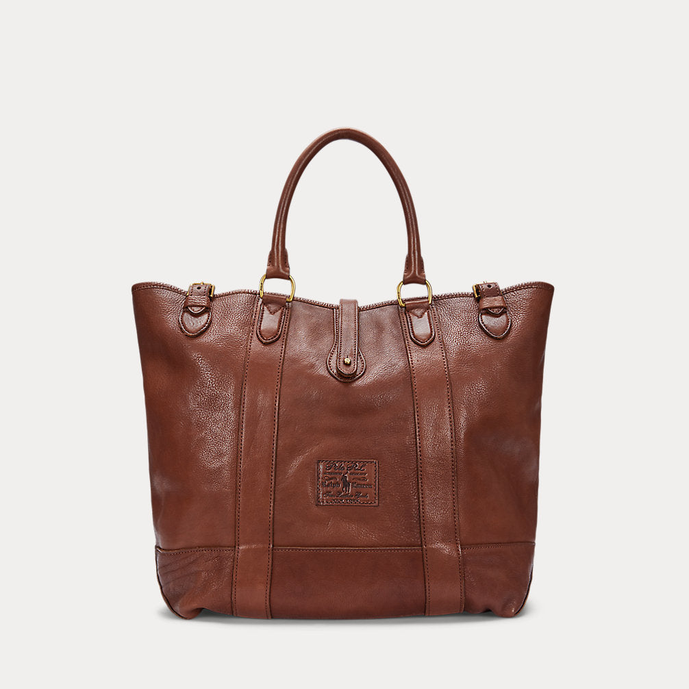 Heritage Leather Tote British Tan