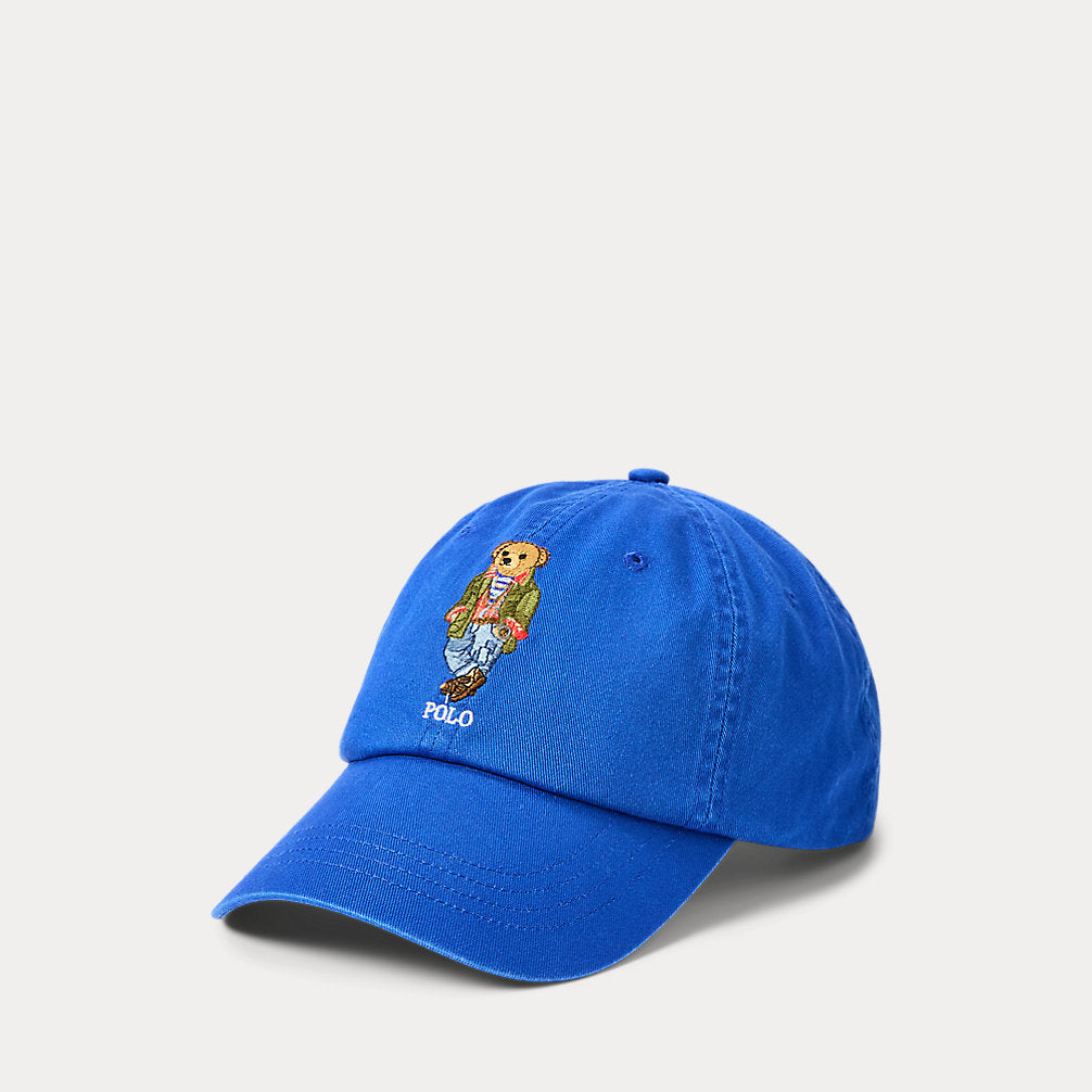 Polo Bear Twill Ball Cap Blue Saturn