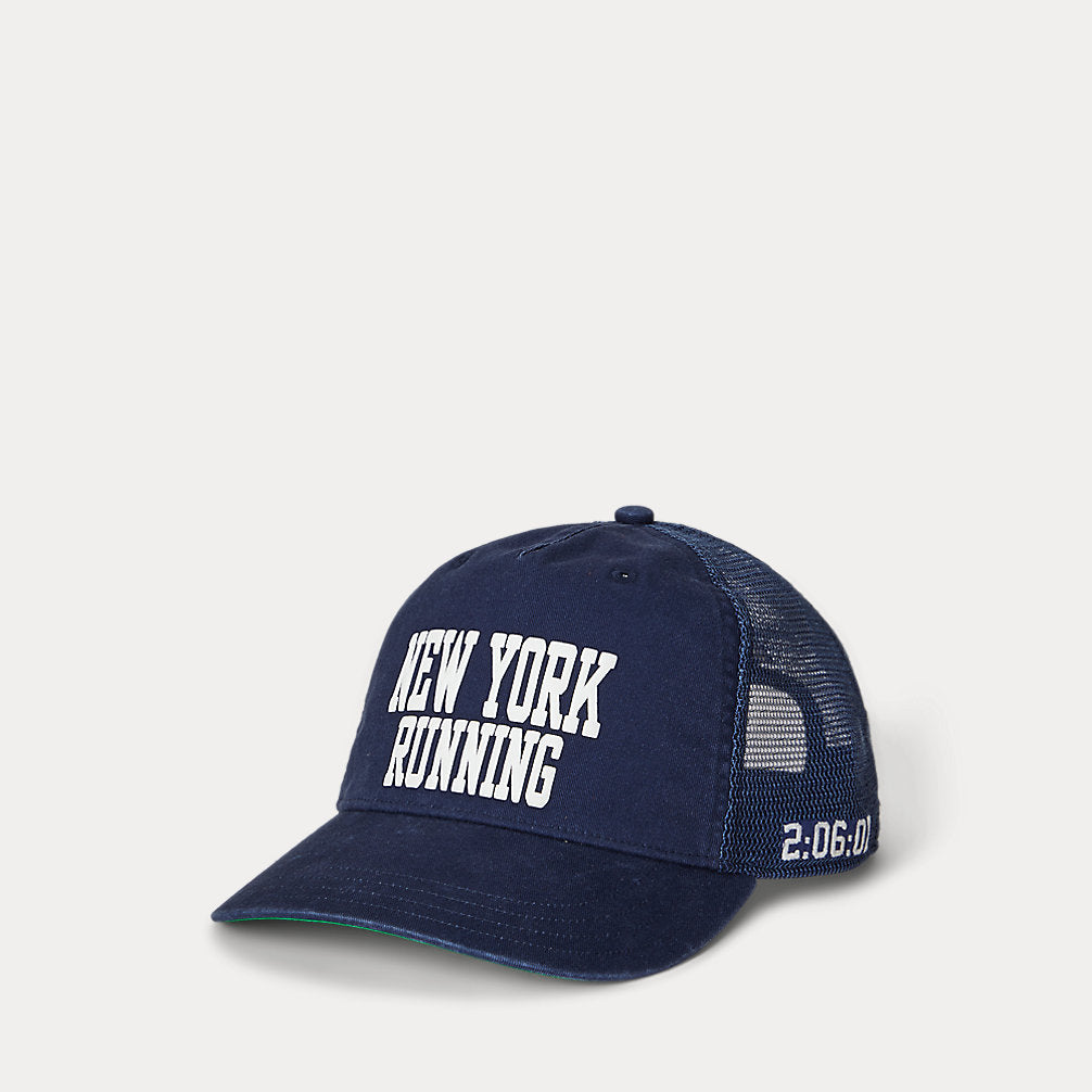 Cotton Twill Trucker Cap Newport Navy