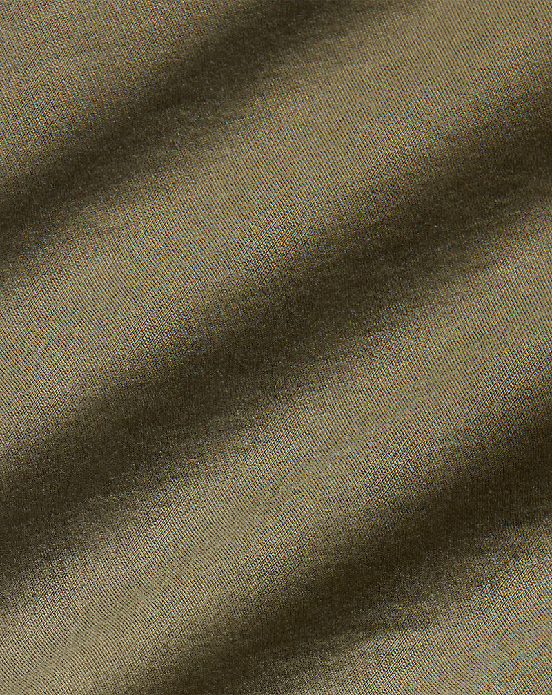 Garment-Dyed Logo Jersey T-Shirt Olive