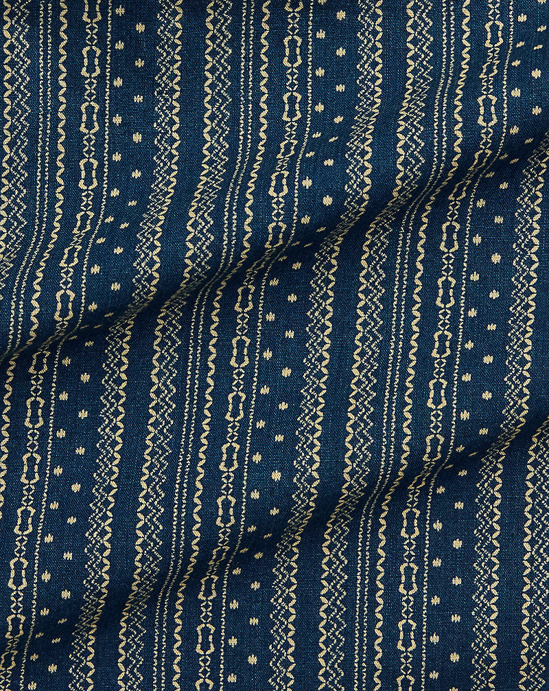 Indigo Print Workshirt Indigo