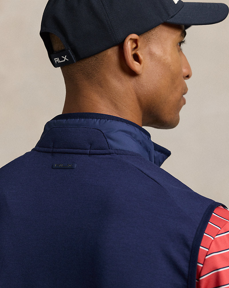 Hybrid Full-Zip Gilet Refined Navy