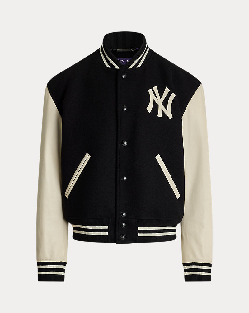 Yankees Wool-Blend Jacket Black Multi/Polo Black