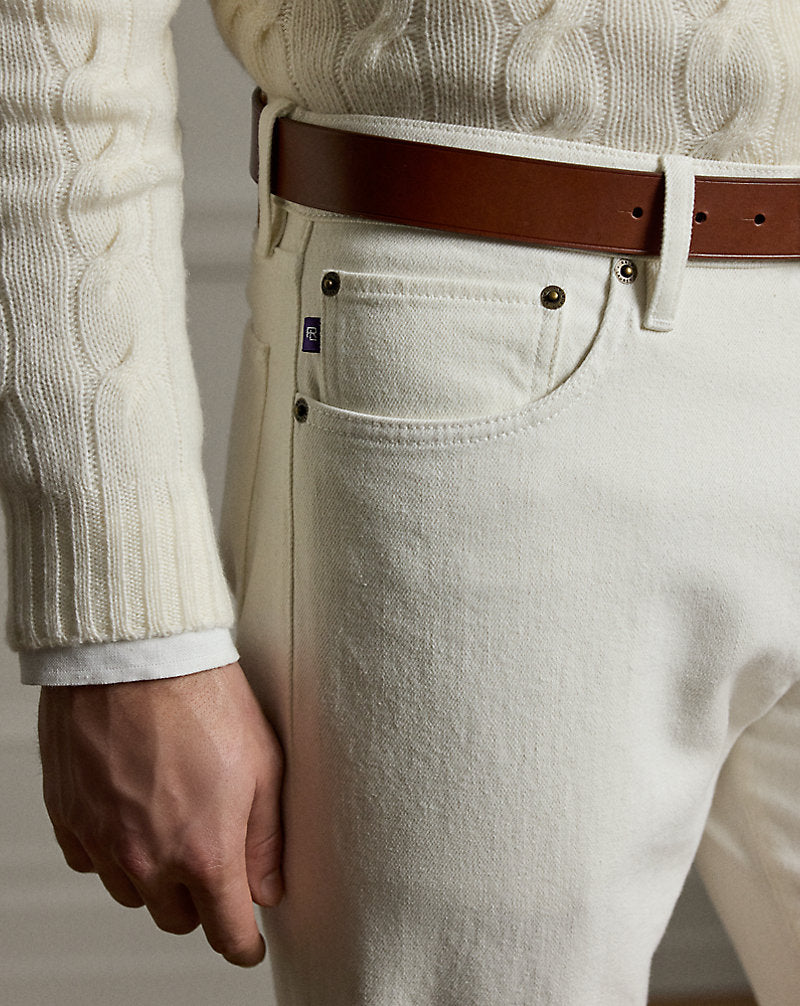 Slim Fit Stretch Jean Glacial White