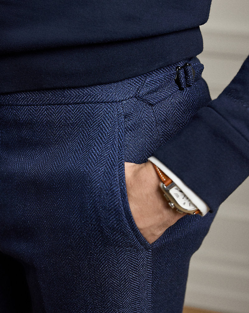 Gregory Hand-Tailored Suit Trouser Navy