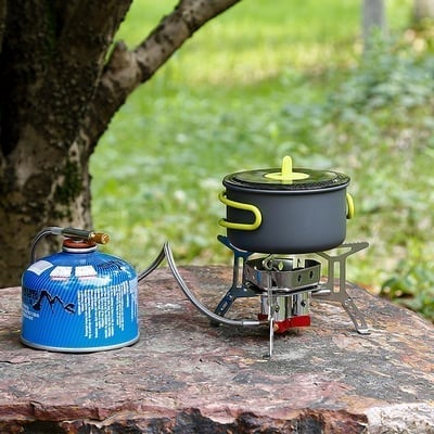 Camping Outdoor Windproof Gas Burner