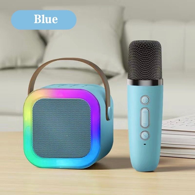 🌸🔥🔥Mini Karaoke Machine with Wireless Microphones🎵