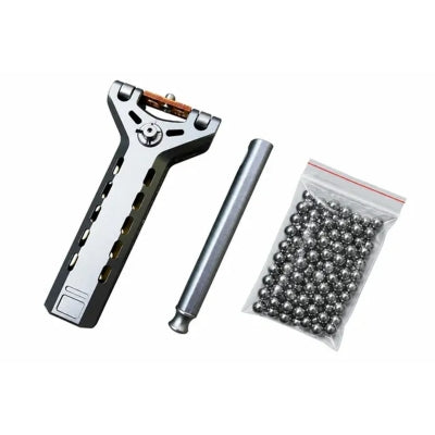 🔥Limited-Time 50% OFF✨Professional Telescopic Aluminum Alloy Auto-Loading Slingshot Full Kit (200 Steel Balls)