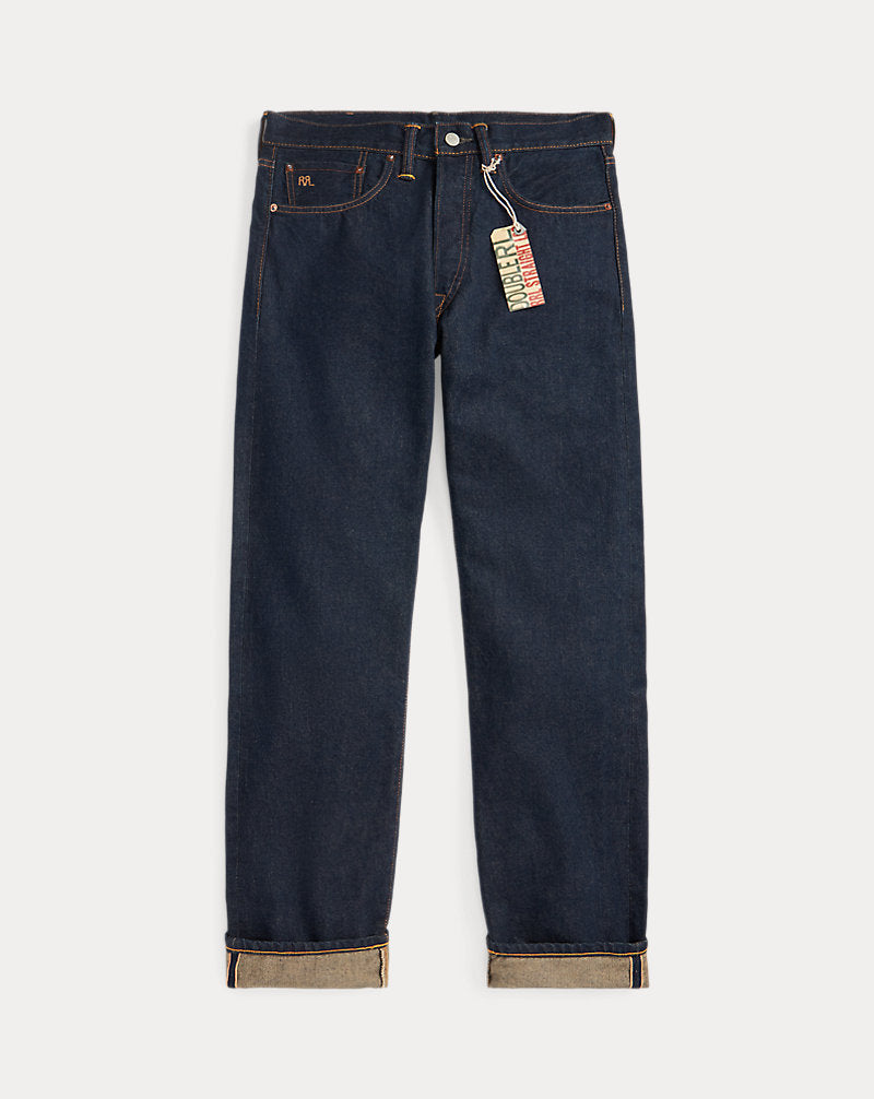 Straight Fit Once-Washed Selvedge Jean Once Washed