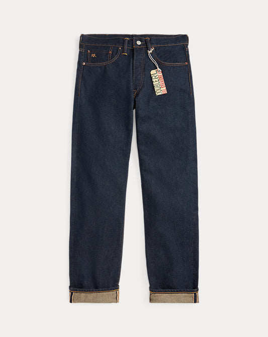 Straight Fit Once-Washed Selvedge Jean Once Washed