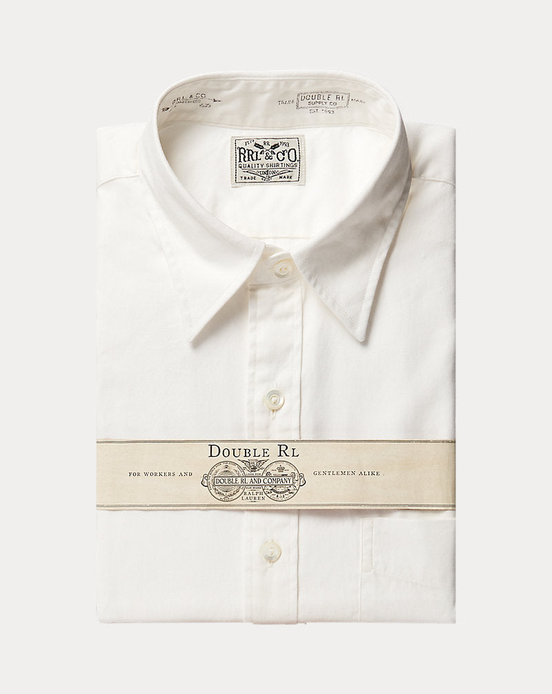 Slim Fit Pinpoint Oxford Shirt White