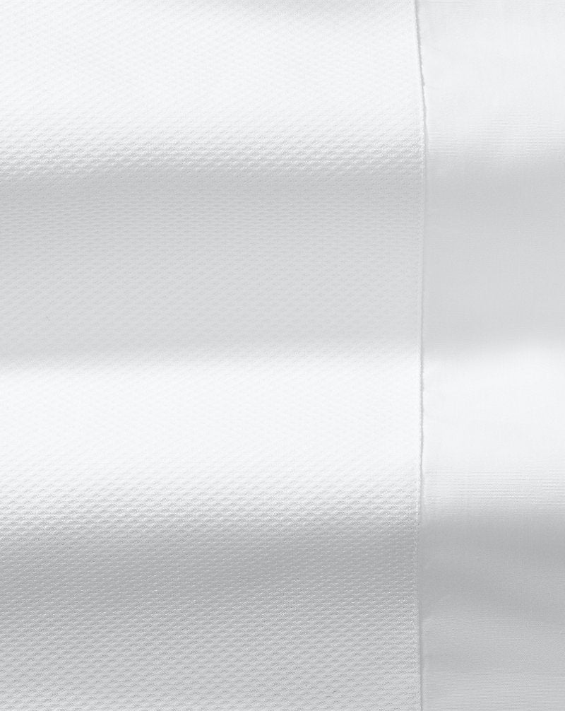 Handmade Wingtip-Collar Poplin Shirt White