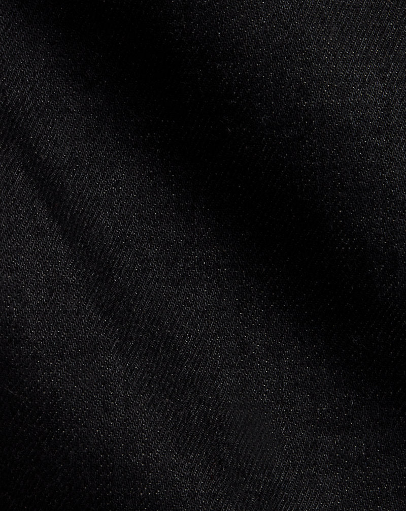 Slim Fit Black Selvedge Jean Black