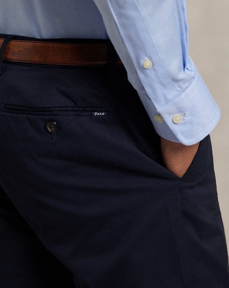 Stretch Slim Fit Chino Trouser Aviator Navy