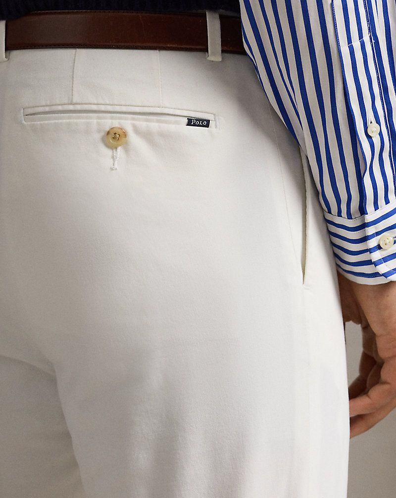 Stretch Slim Fit Chino Trouser White