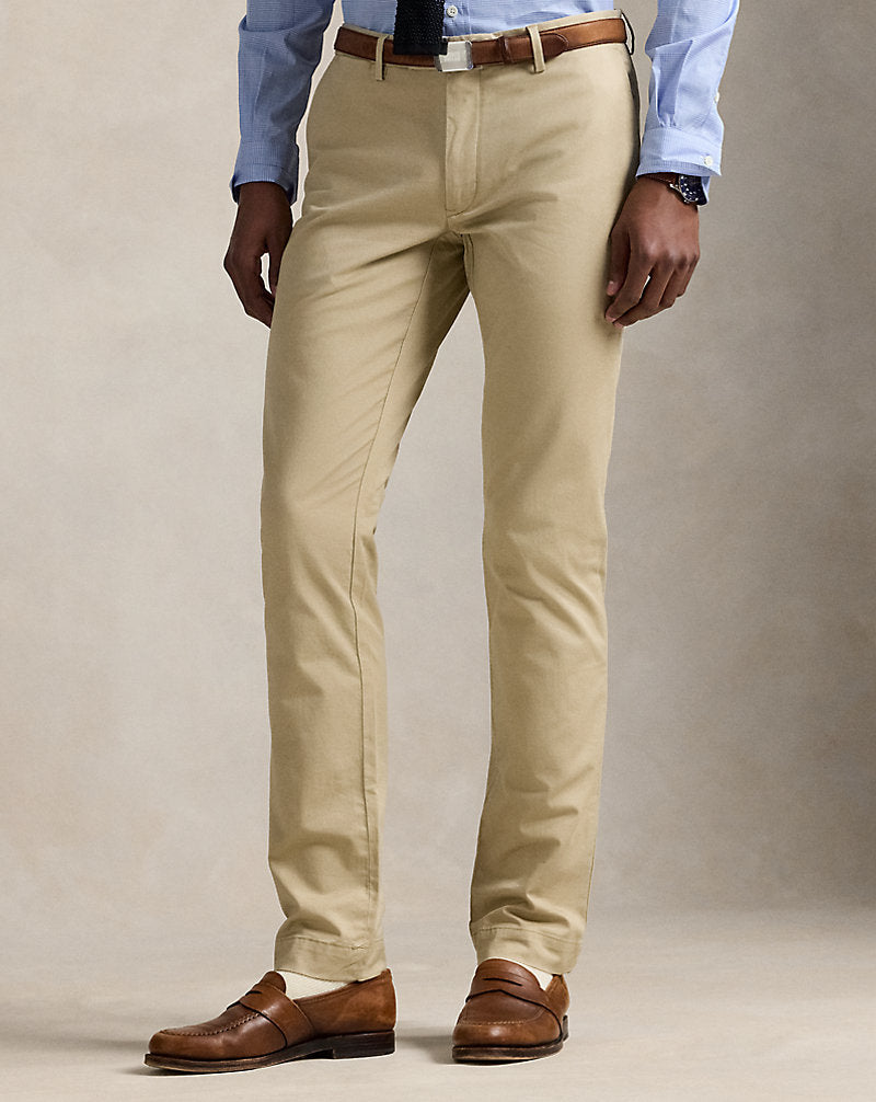Stretch Slim Fit Chino Trouser Classic Khaki