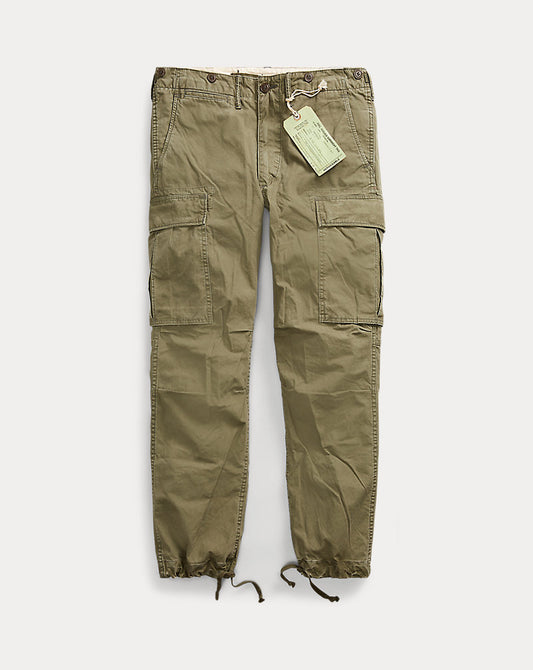 Surplus Poplin Cargo Trouser Dark Olive