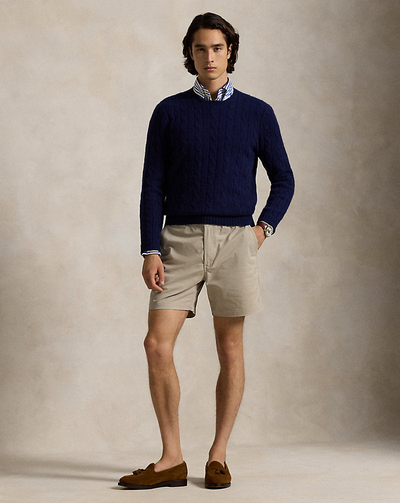 15-cm Polo Prepster Stretch Chino Short Khaki Tan