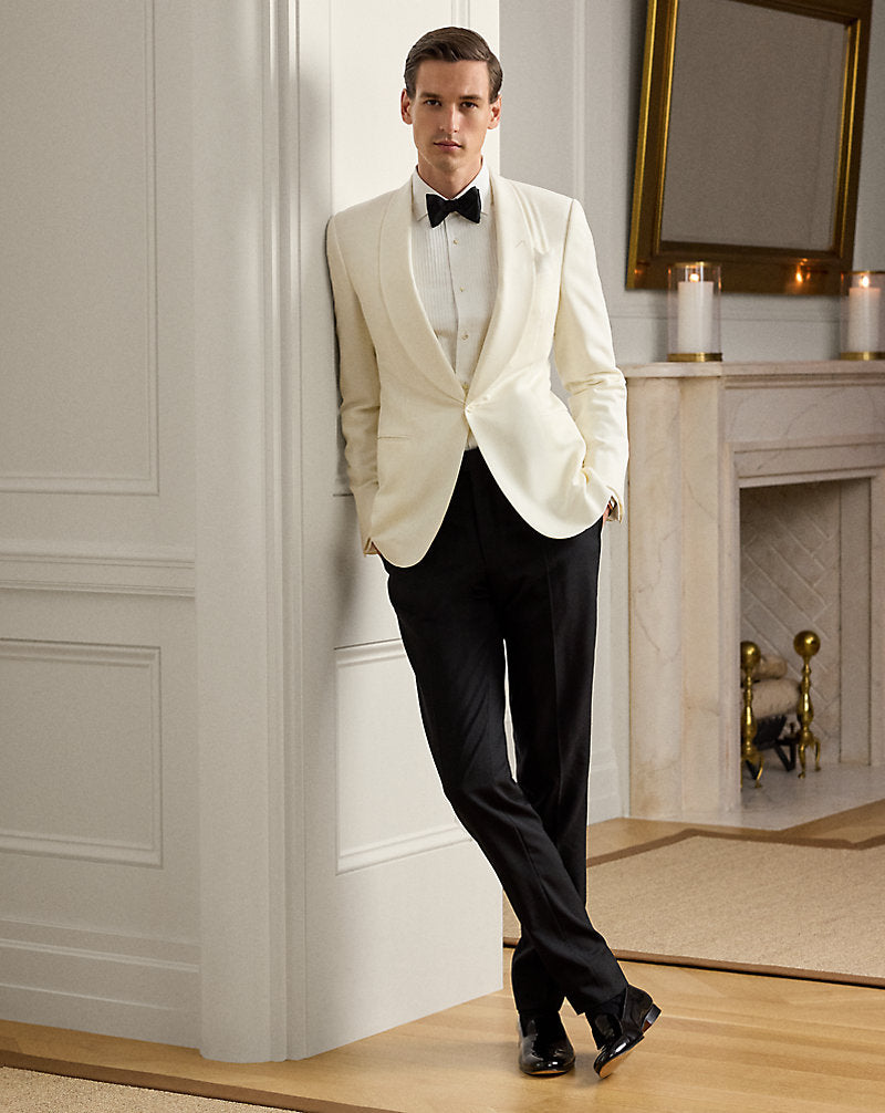 Gregory Hand-Tailored Tuxedo Trouser Black