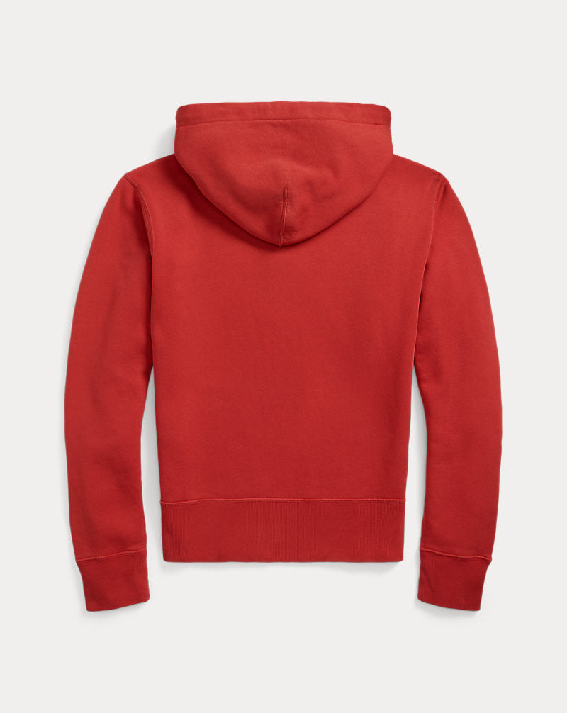 Ranch Logo Hoodie Faded Red