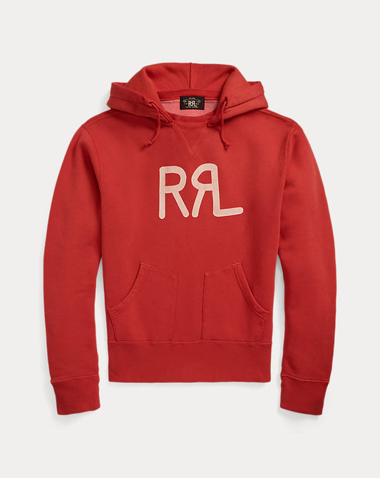 Ranch Logo Hoodie Faded Red