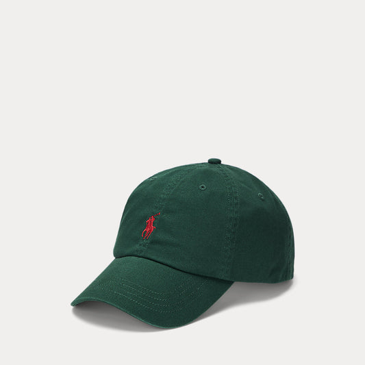 Cotton Chino Ball Cap College Green