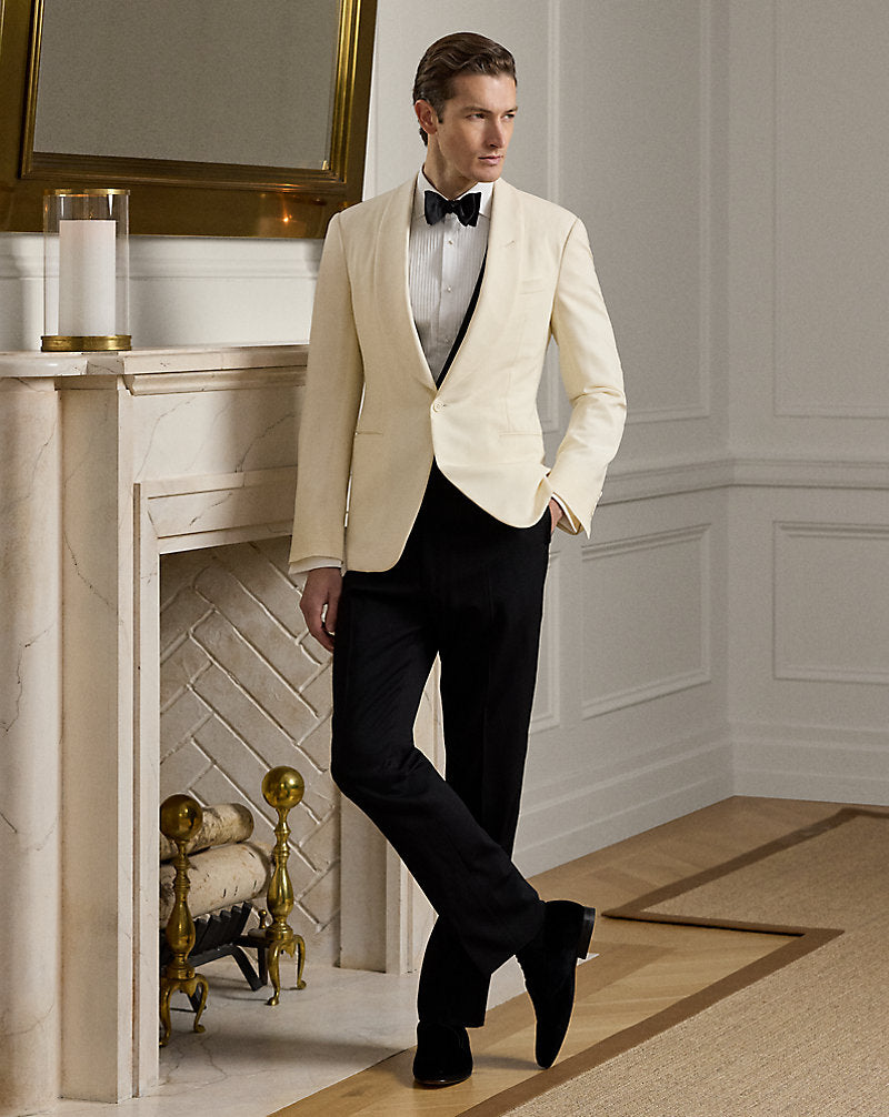 Gregory Handmade Tuxedo Trouser Black
