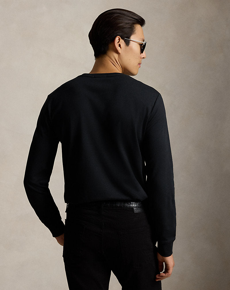 Custom Slim Fit Soft Cotton T-Shirt Black