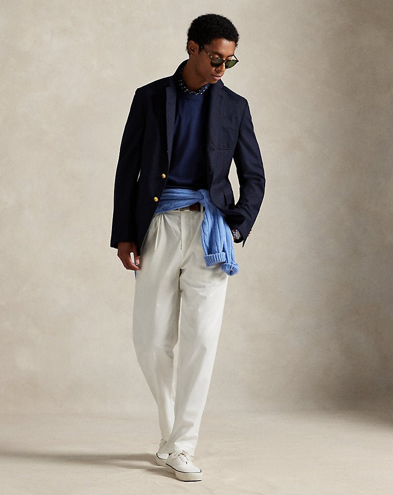 Custom Slim Fit Soft Cotton T-Shirt Refined Navy
