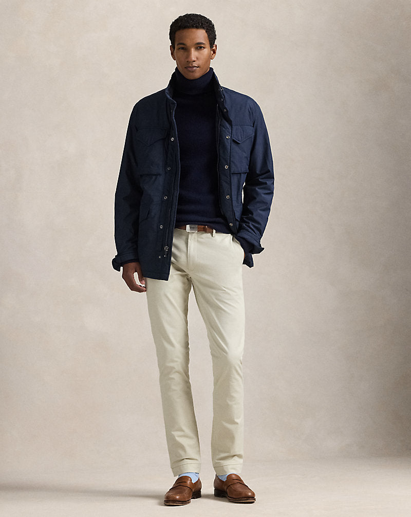 Stretch Slim Fit Chino Trouser Basic Sand