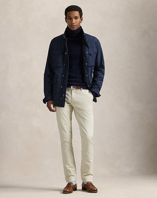 Stretch Slim Fit Chino Trouser Basic Sand