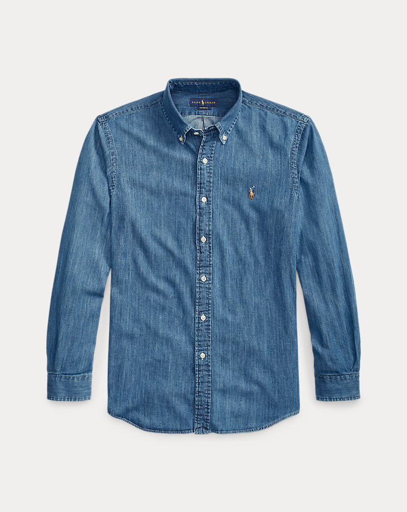 Custom Fit Denim Shirt Denim