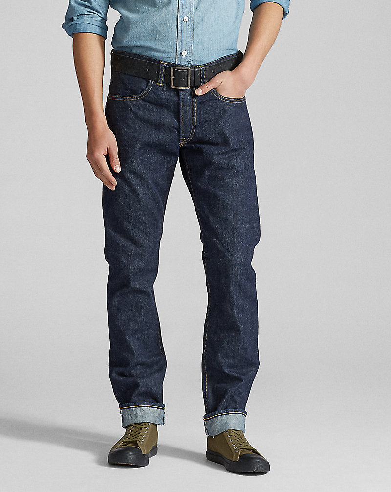 Slim Fit Once-Washed Selvedge Jean Once Washed 3