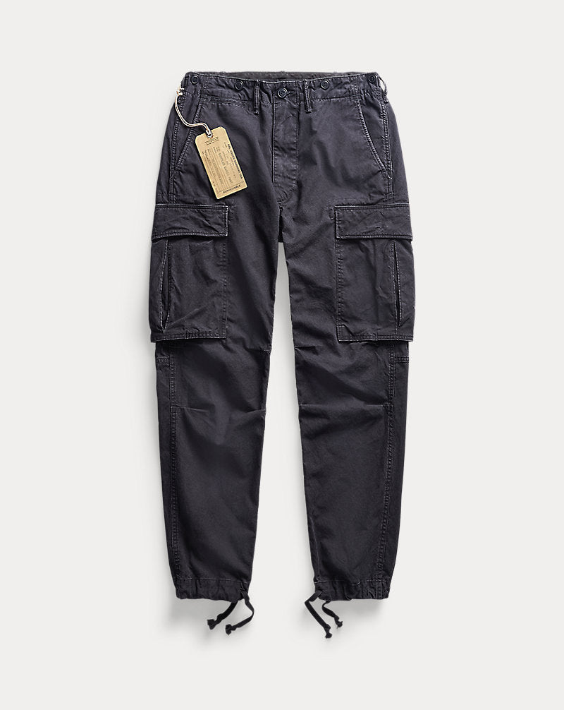 Surplus Canvas Cargo Trouser Black