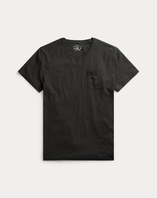 Jersey Pocket T-Shirt Faded Black Canvas