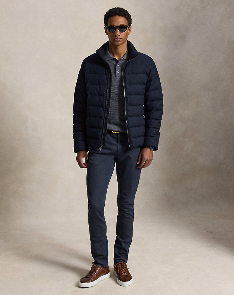 Sullivan Slim Knitlike Chino Trouser Aviator Navy