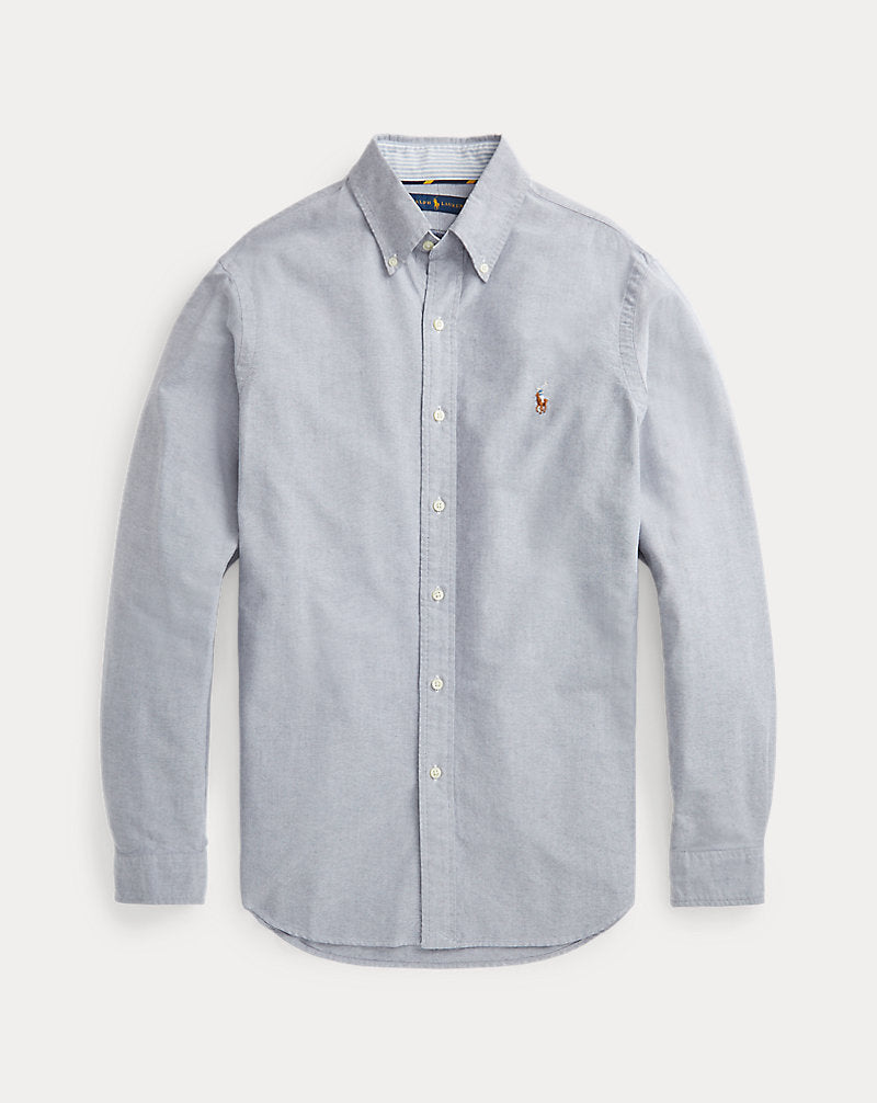 Custom Fit Oxford Shirt Slate