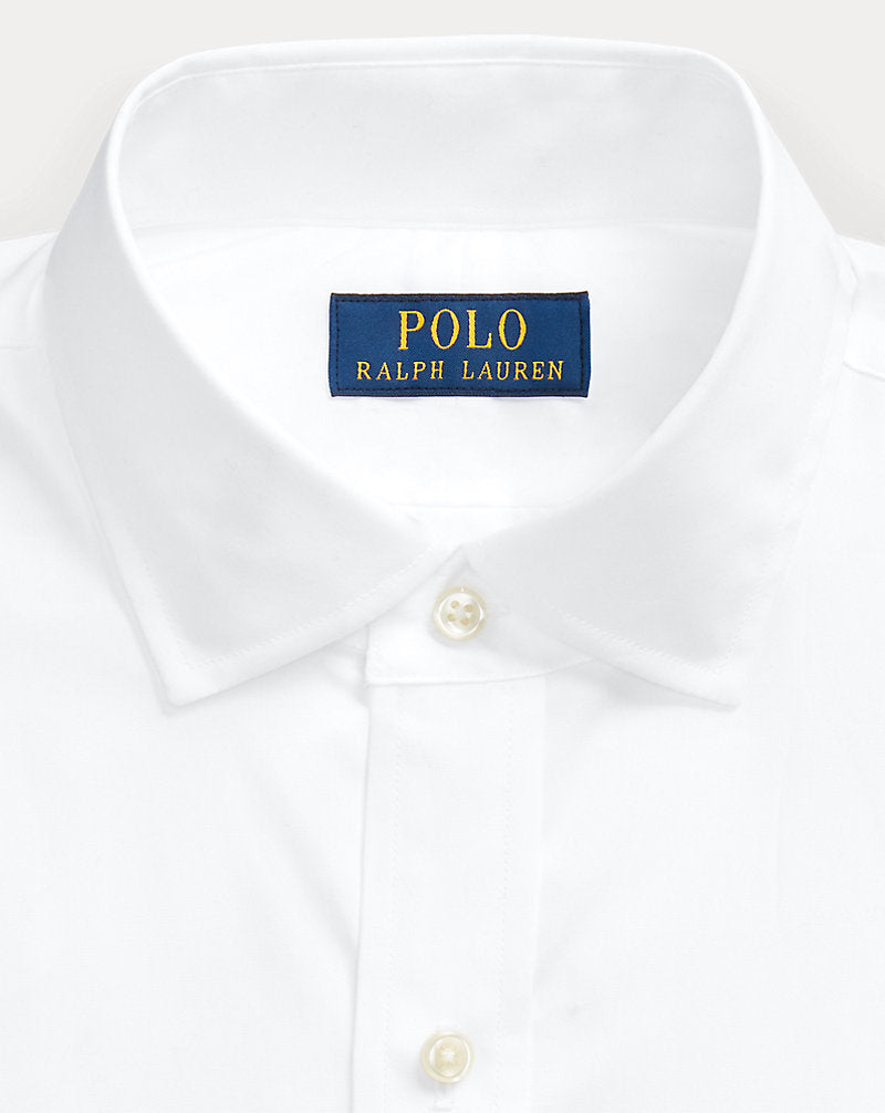 Custom Fit Poplin Shirt White